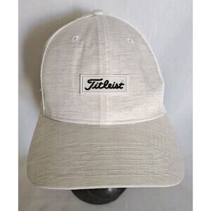 Titleist Adjustable Trucker Golf Hat Cap Heather Gray Lightweight‎ Classic